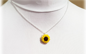 The Most Beautiful Sunflower Jewelry Necklace