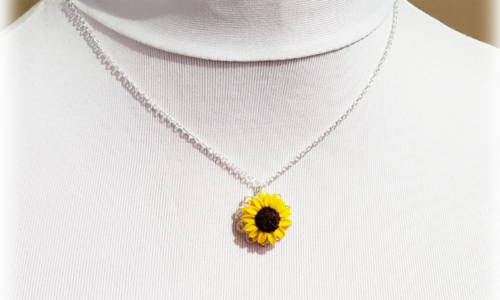The Most Beautiful Sunflower Jewelry Necklace